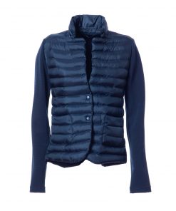 100g  jacket with stretch knit inserts