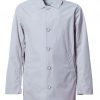 Laminated fabric dust coat with chambray cool cotton lining